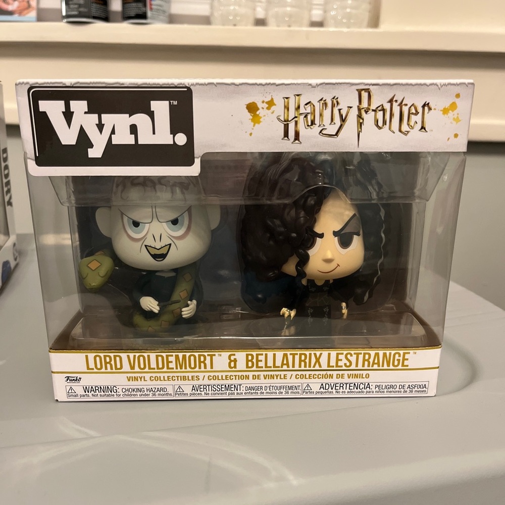 FUNKO VYNL HARRY POTTER - LORD VOLDEMORT & BELLATRIX LESTRANGE 2 PK